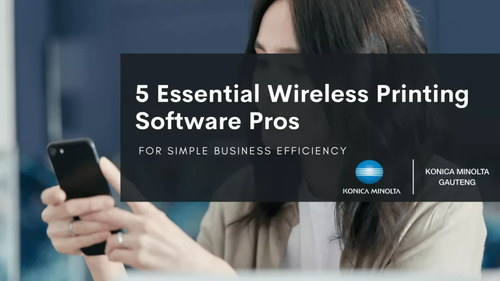 wireless printing systems for businesses [konica minolta gauteng]
