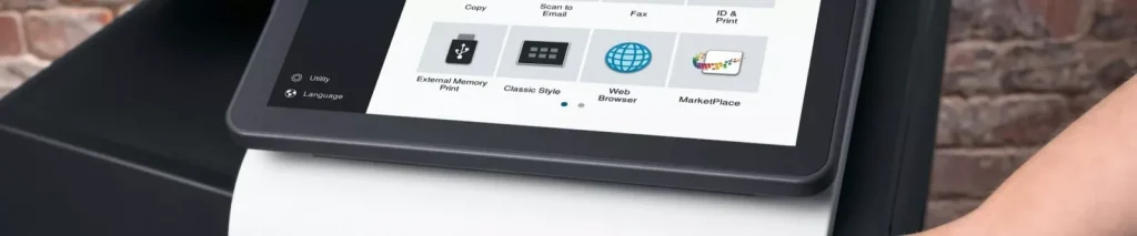 This is an image of an article about Green Printing _ Konica Minolta Gauteng